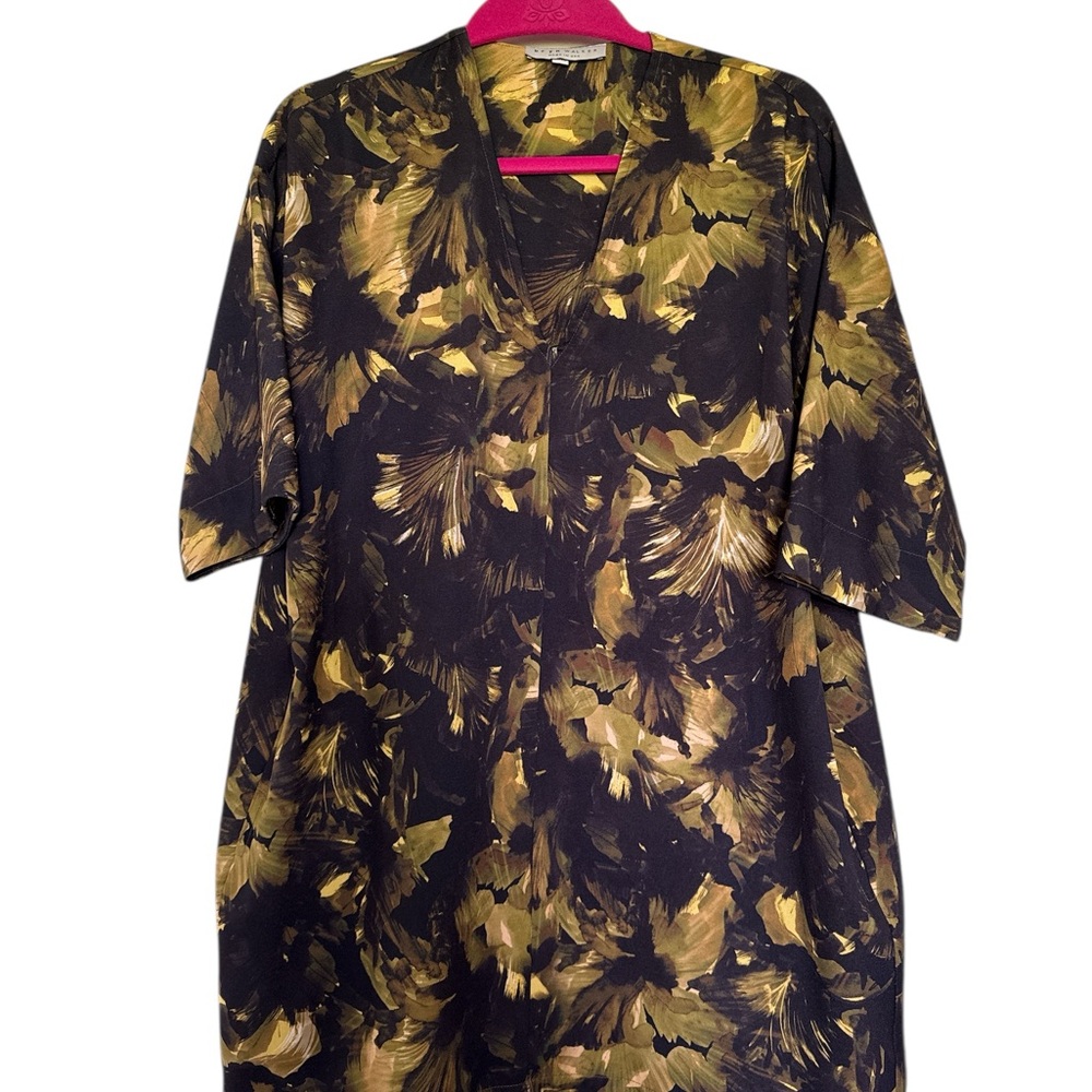 Bryan Walker Elegant Black and Gold Women's Top